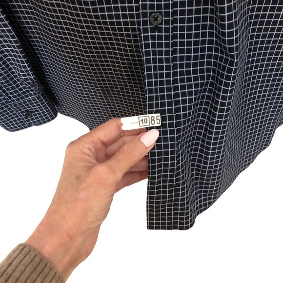 Michael by Michael Kors Men’s Button Down Long‎ Sleeve Shirt. Size Med. - Picture 9 of 10